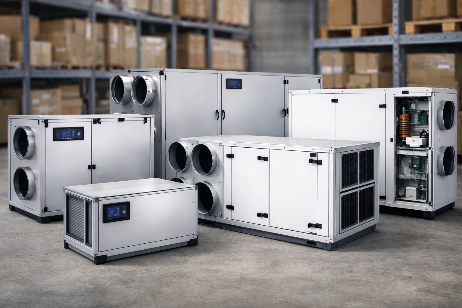 Lüftungsgeräte und Klimatechnik – Auslegung, Lieferung und Support